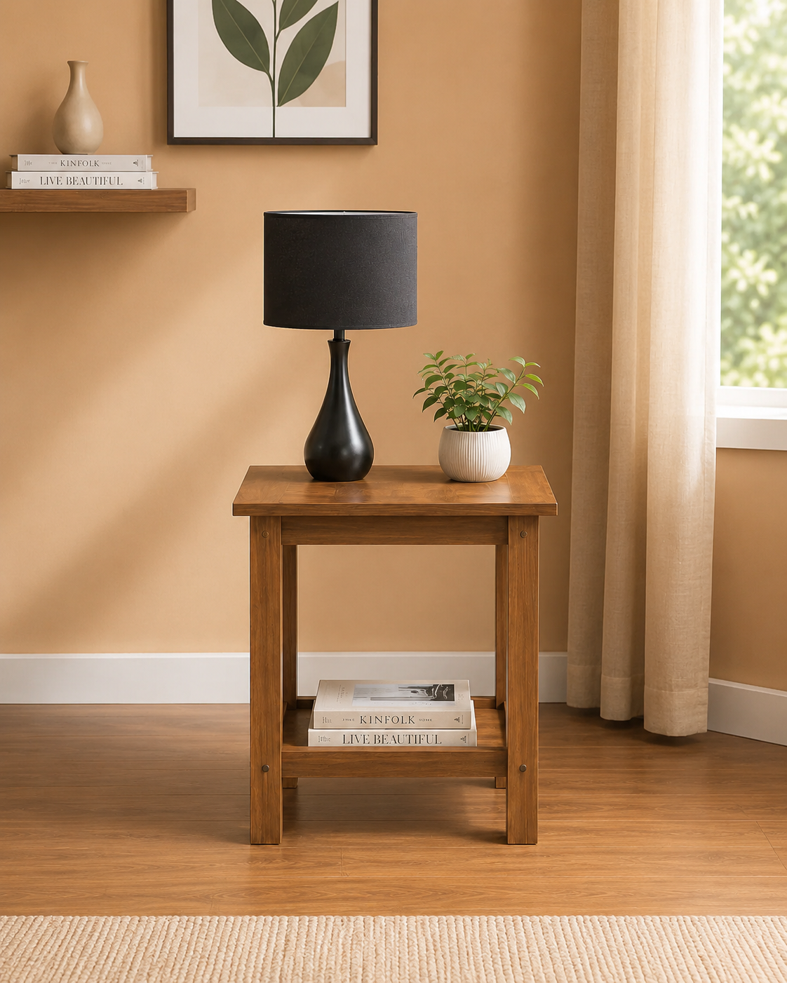 Toren Wooden Side Table