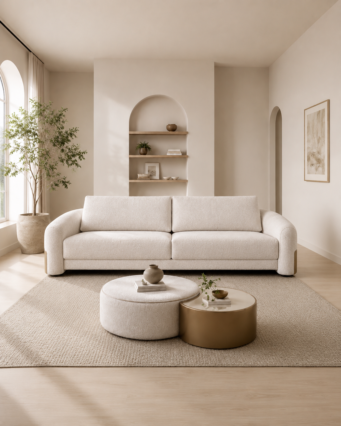 Auvelle Fabric Sofa