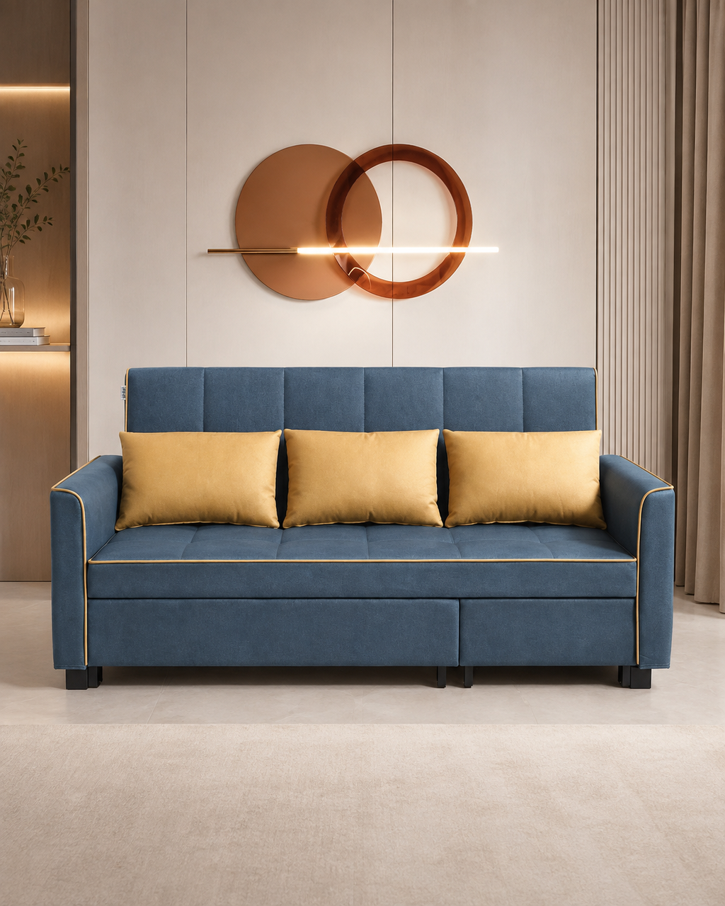 Calderis Fabric Sofa Bed
