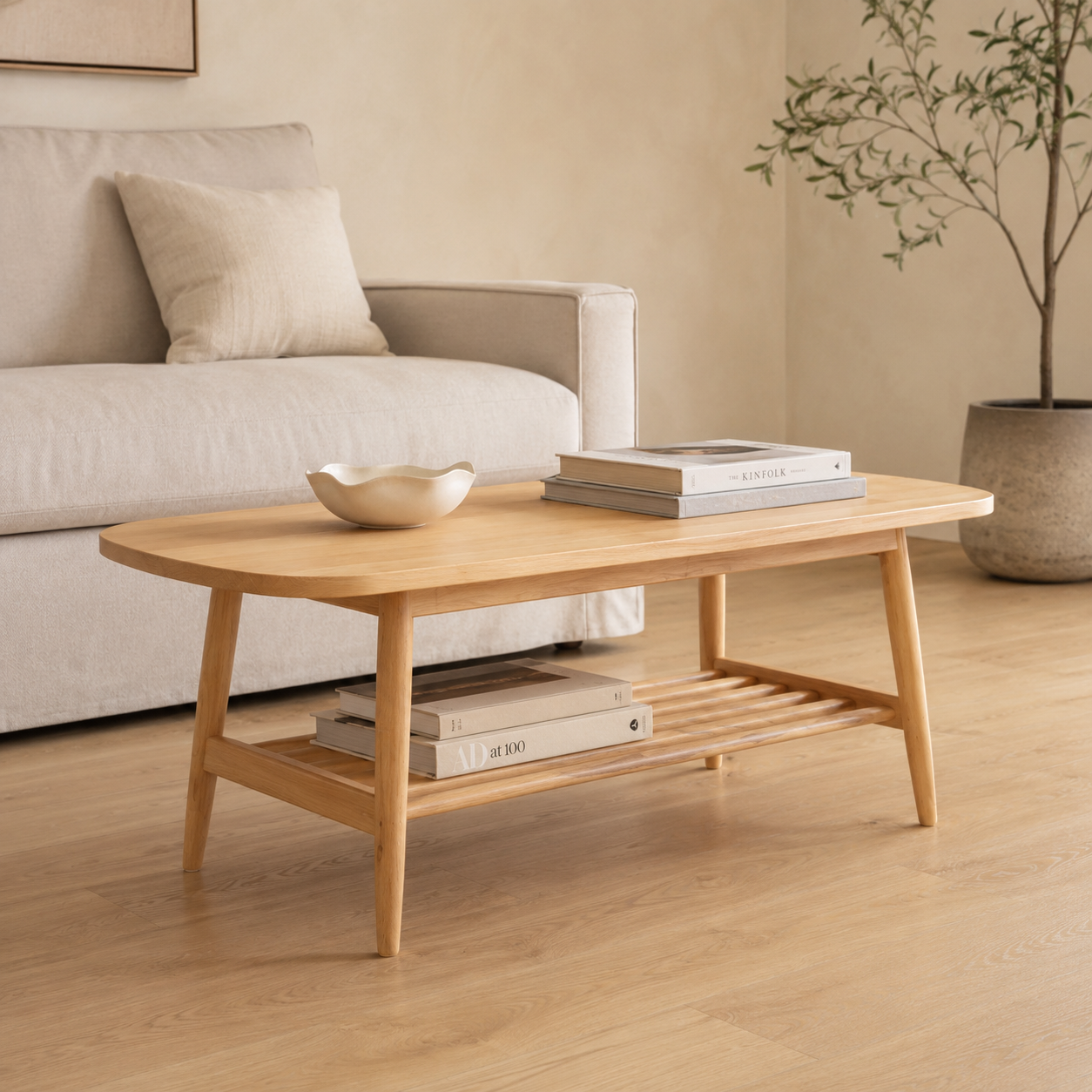 Sola Wooden Coffee Table
