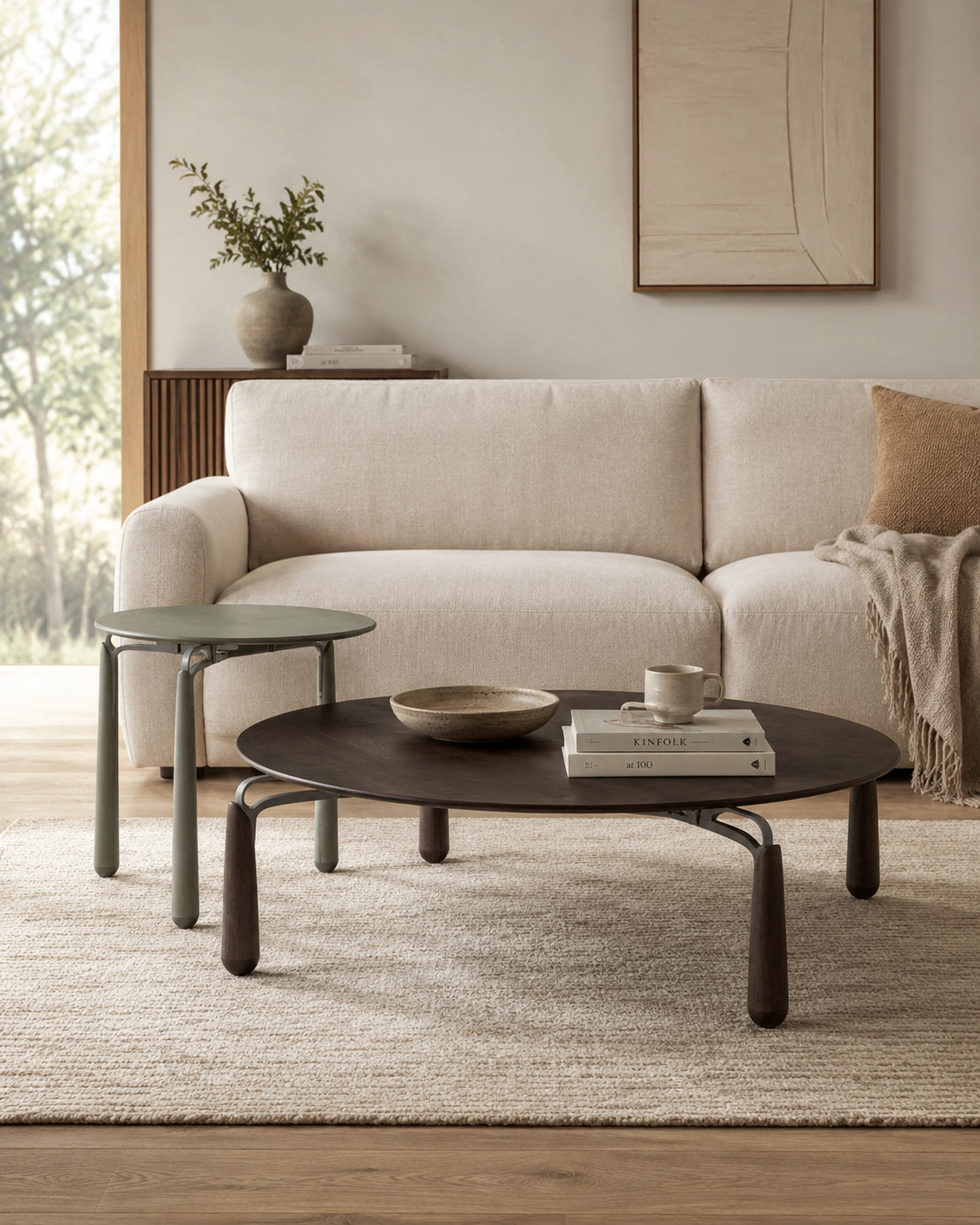 Maren Round Coffee Table