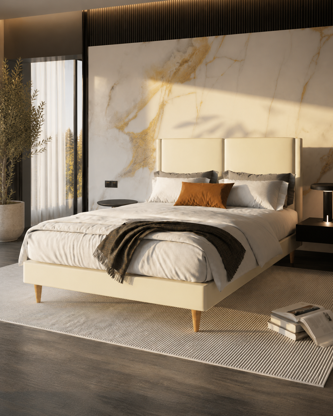 Ivora Upholstered Bed Frame