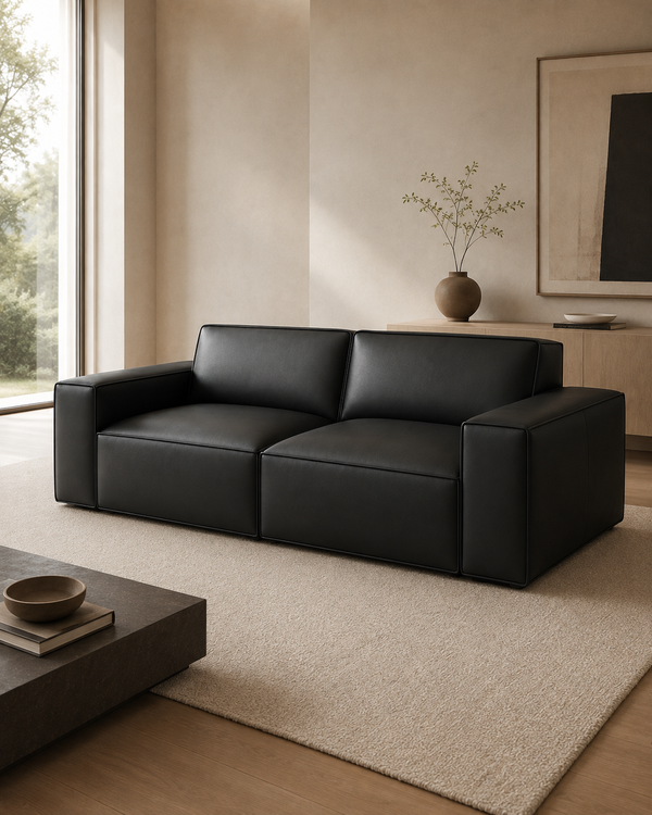 Farnham Premium Leather Sofa