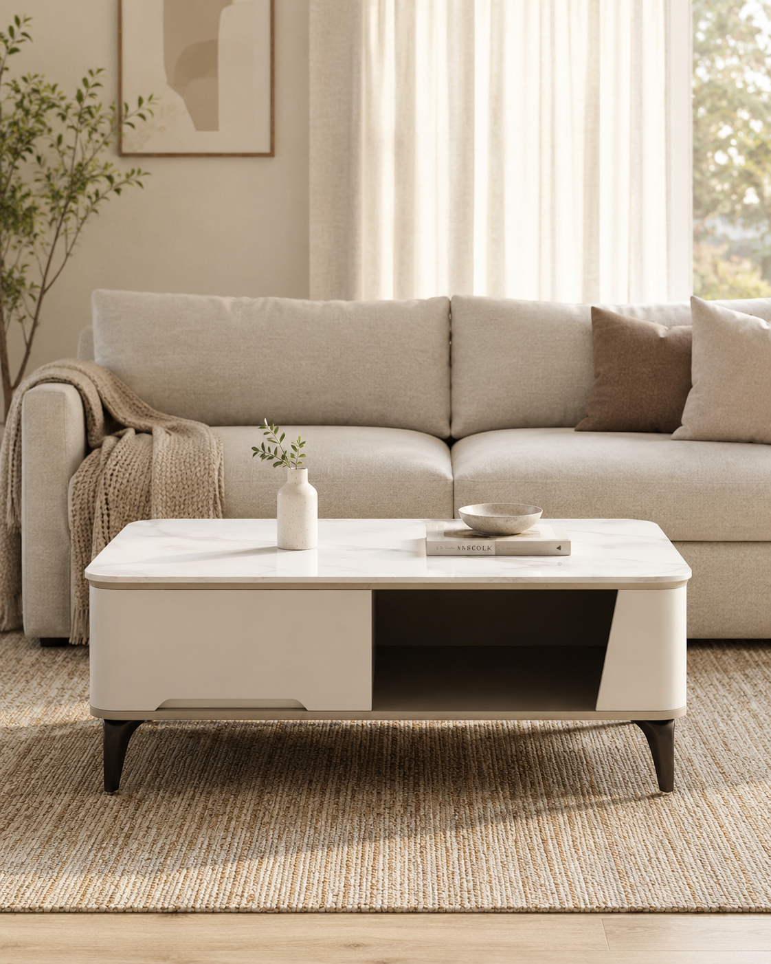 Tavra Storage Coffee Table