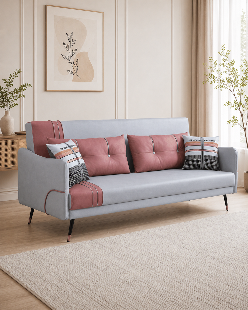 Cadenza Leathaire Sofa Bed