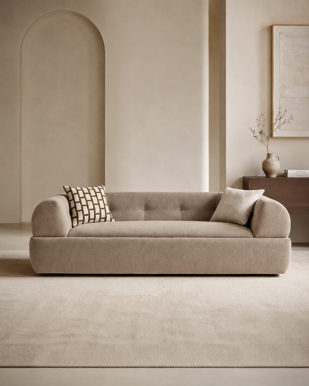Rienne Linen Fabric Sofa
