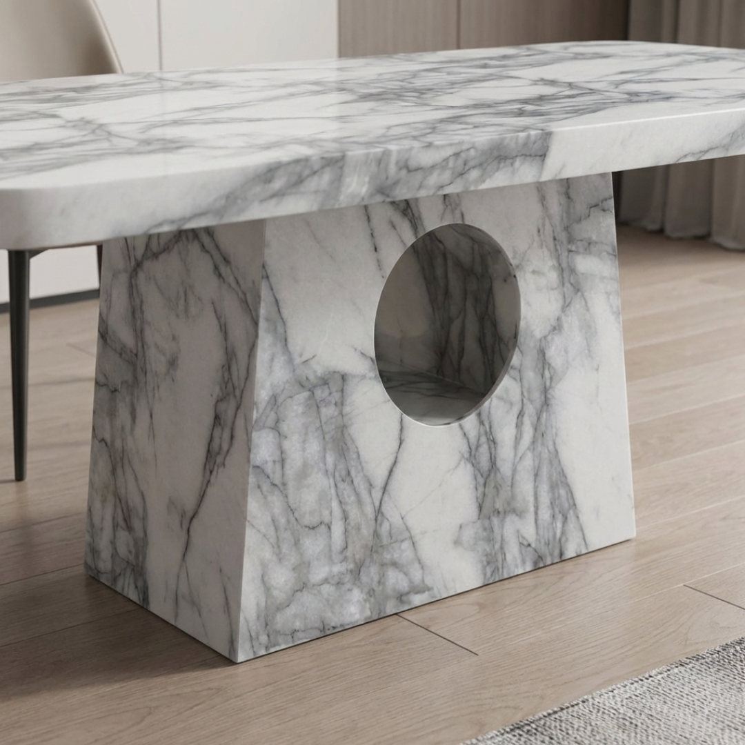 Rigur Marble Dining Table (210cm)