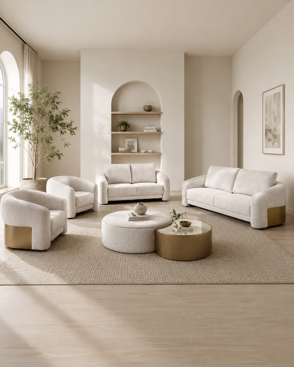 Auvelle Fabric Sofa
