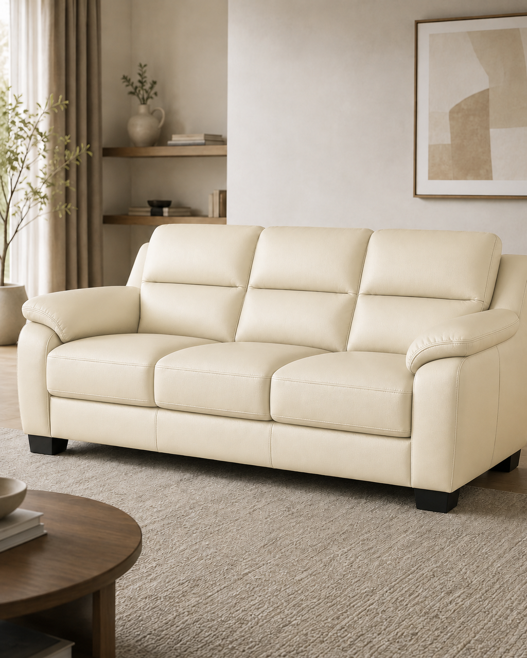 Dalton Genuine Leather Sofa