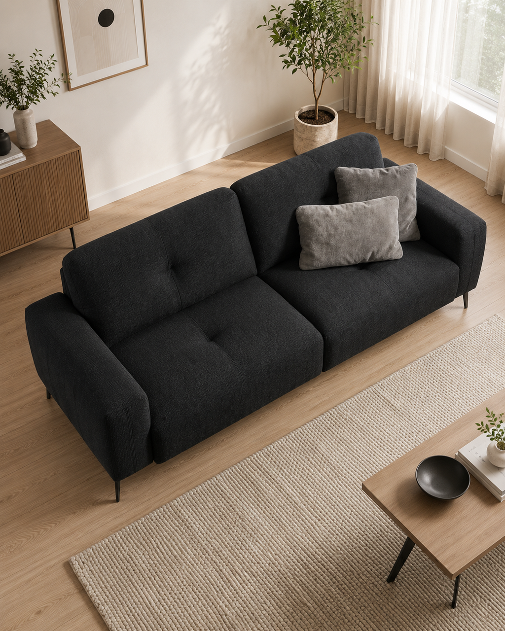 Valerio Fabric Sofa