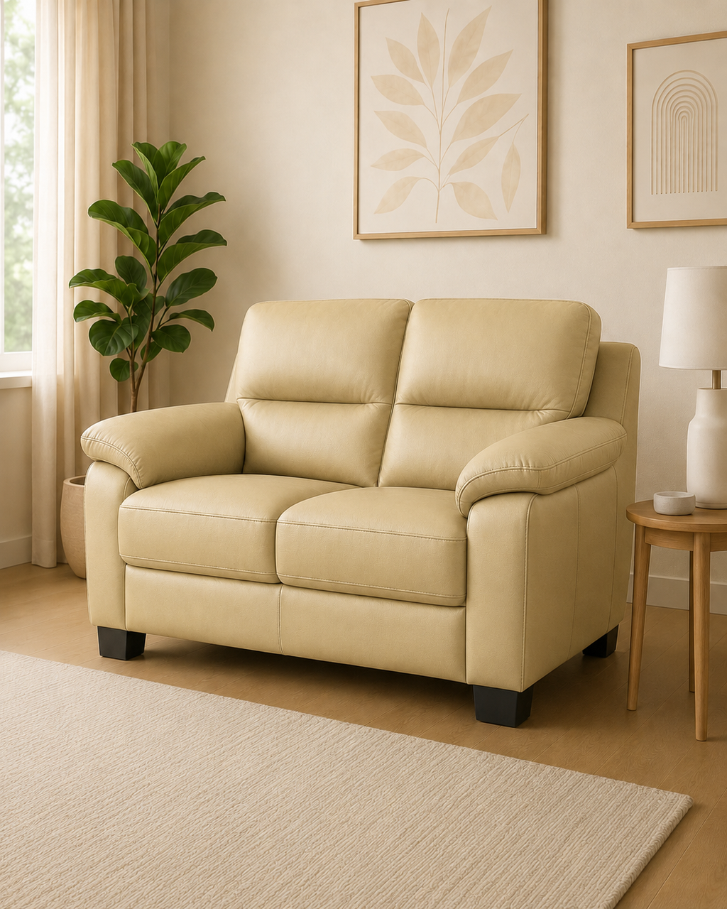 Dalton Genuine Leather Sofa