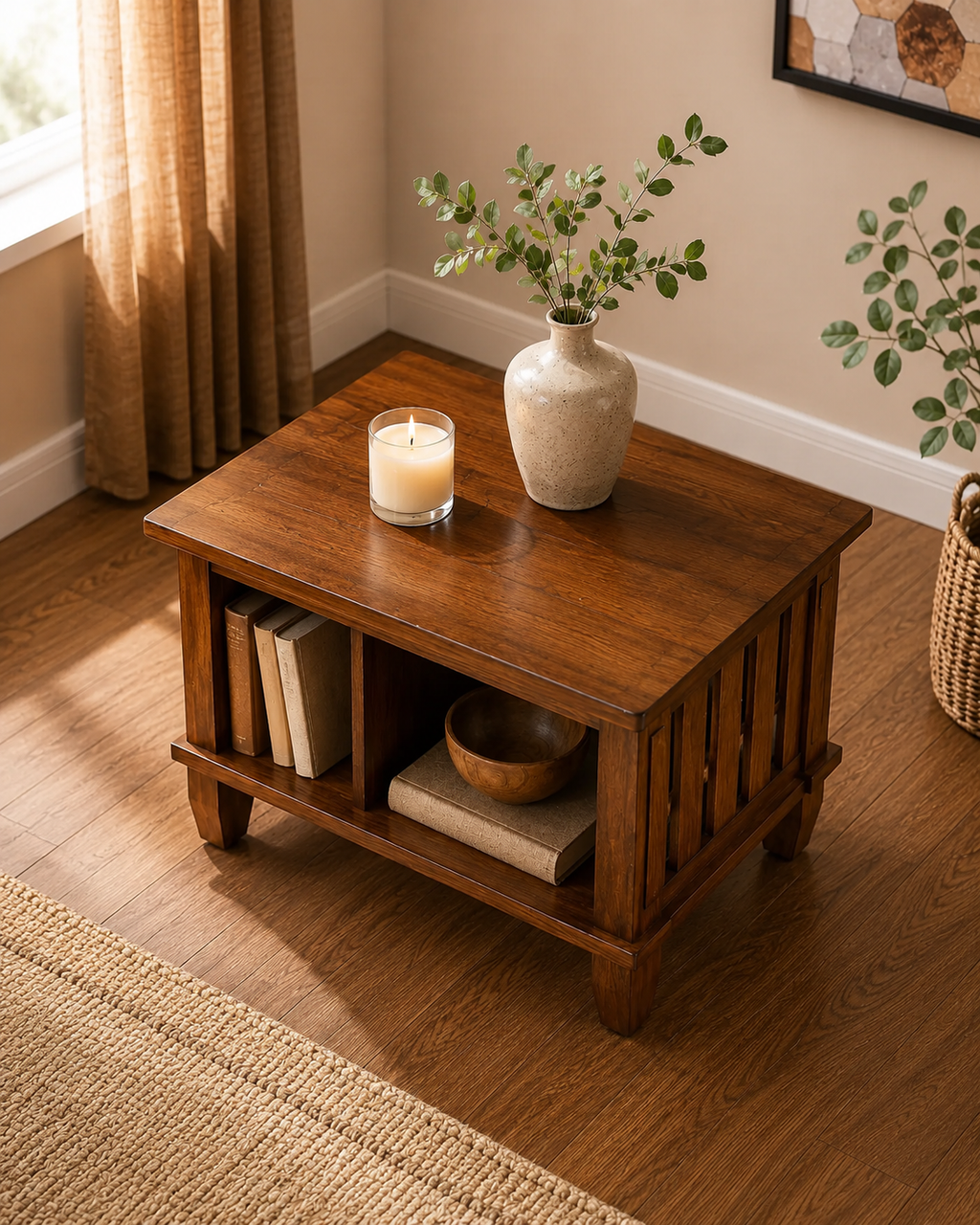 Briar Wooden Side Table