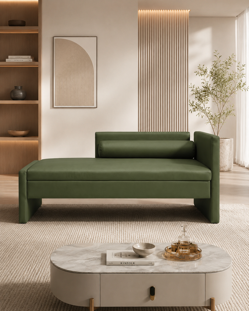 Orenza Leathaire Daybed