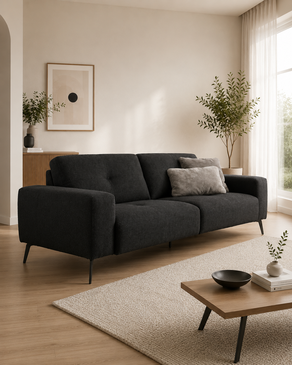Valerio Fabric Sofa