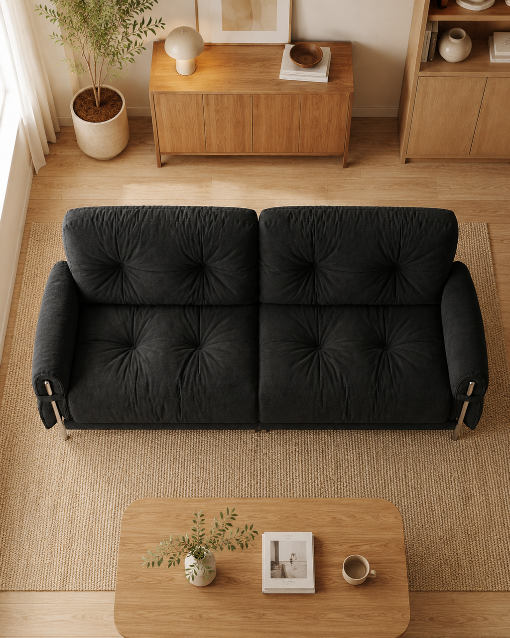 Dario Fabric Sofa