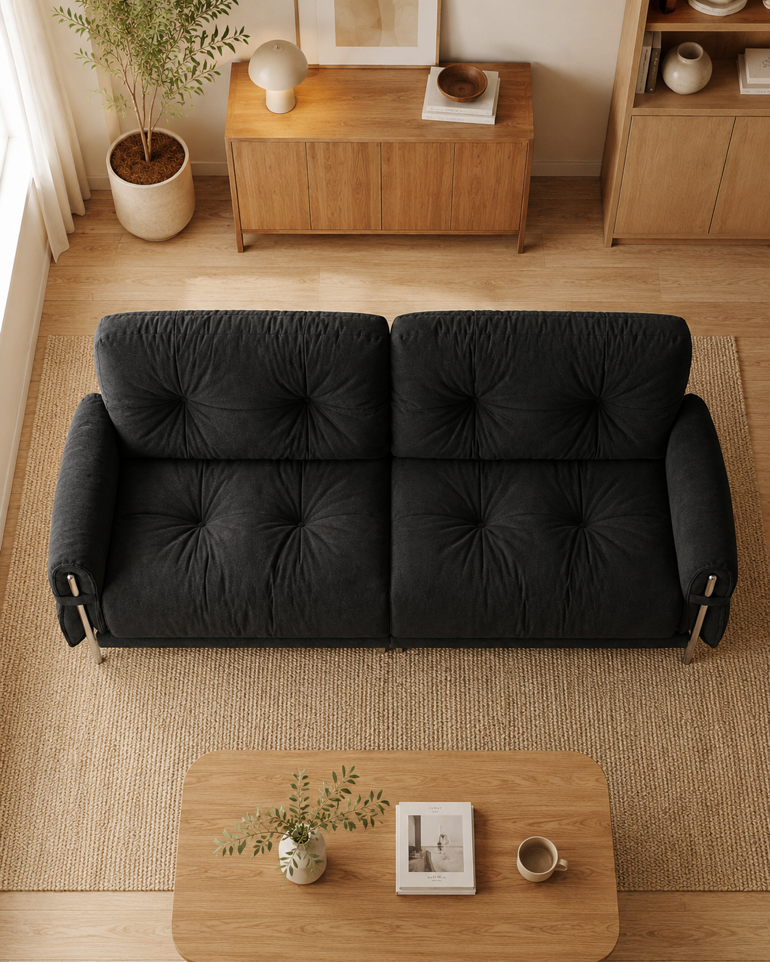 Dario Fabric Sofa