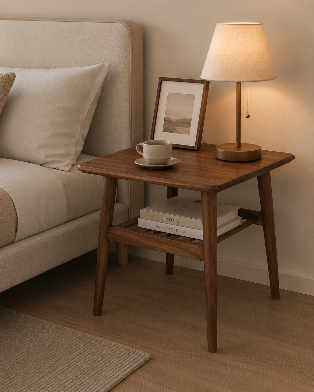 Vale Wooden Side Table