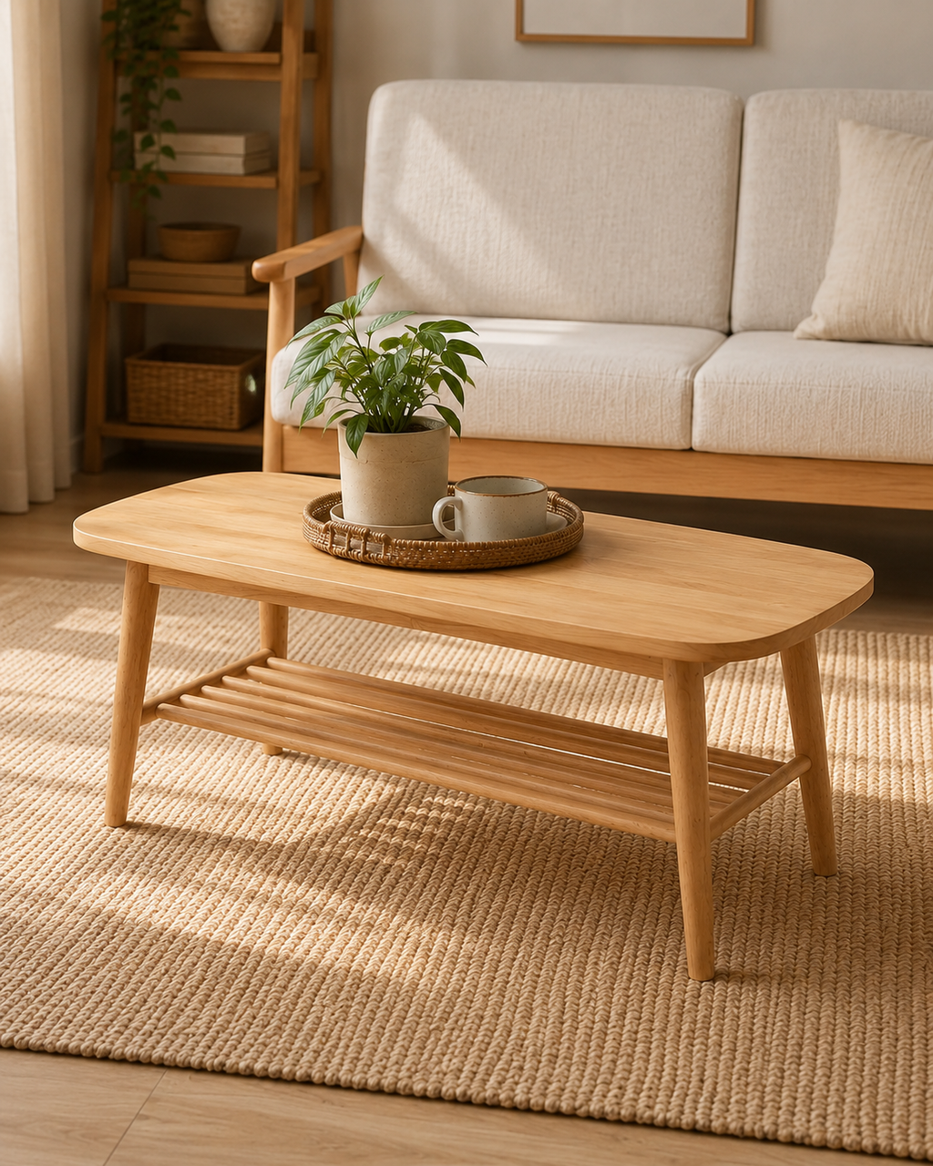 Sola Wooden Coffee Table