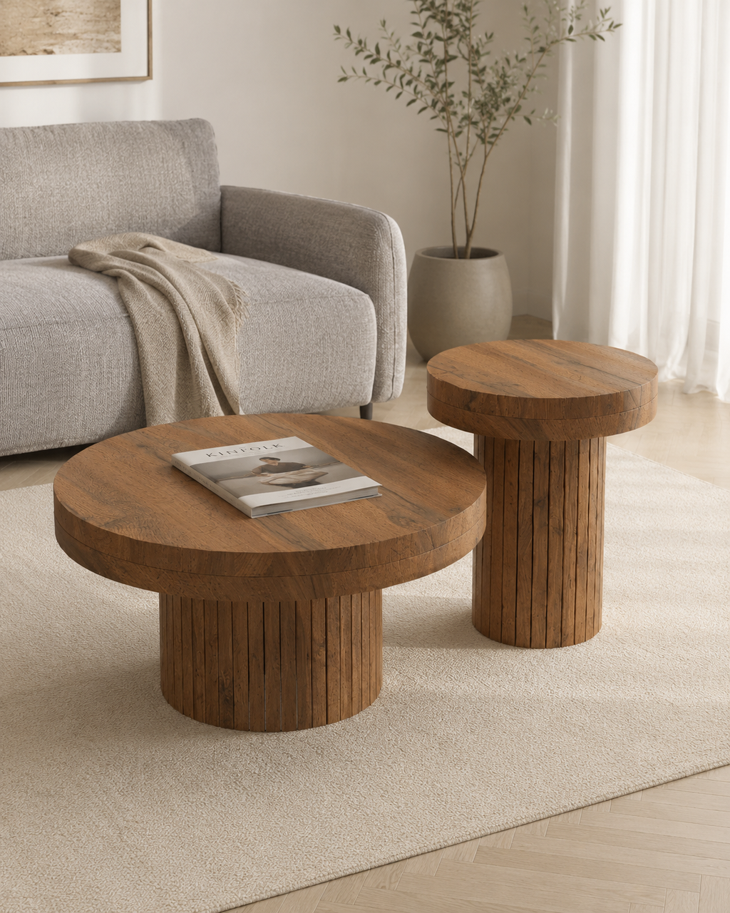 Kiri Wooden Coffee Table
