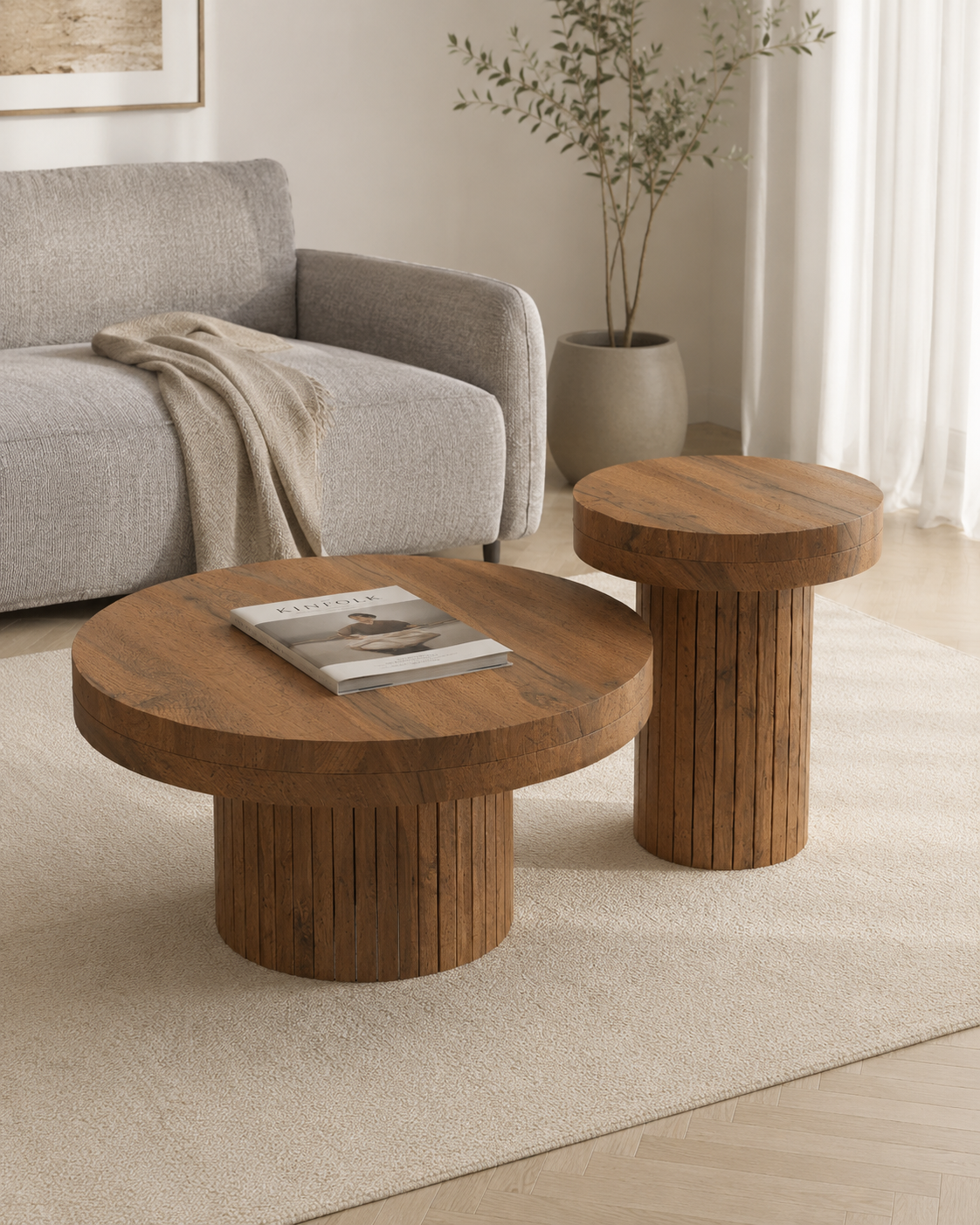 Kiri Wooden Coffee Table