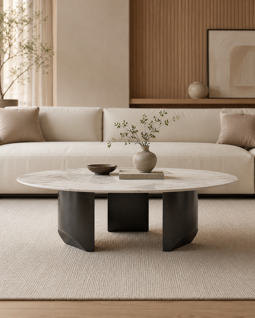 Orven Sintered Stone Coffee Table