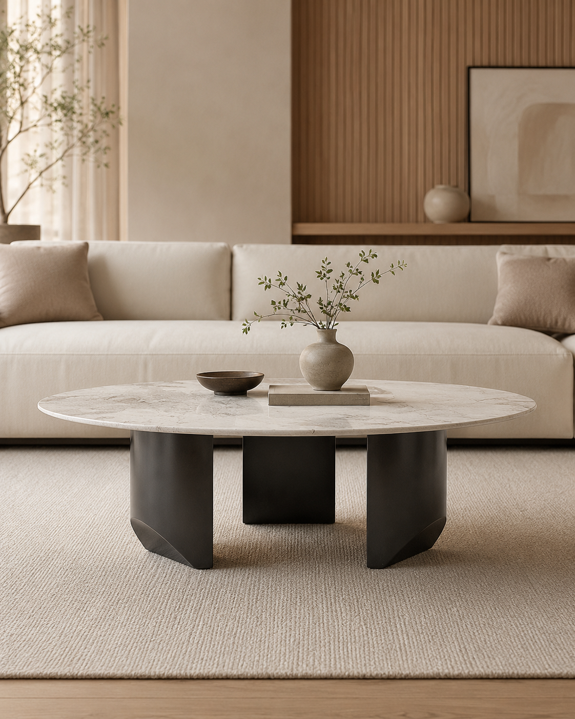 Orven Sintered Stone Coffee Table