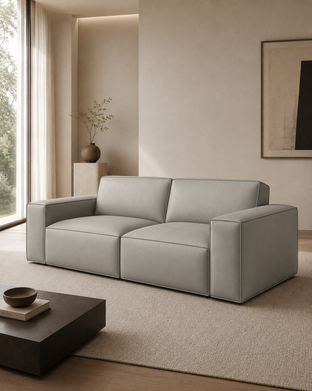 Farnham Premium Leather Sofa