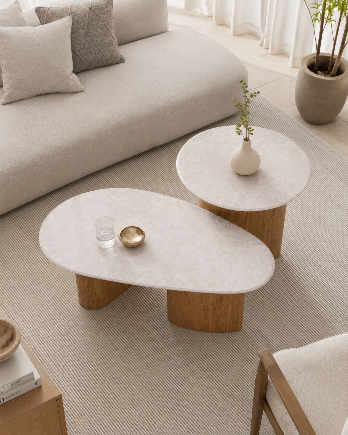 Onda Wooden Coffee Table
