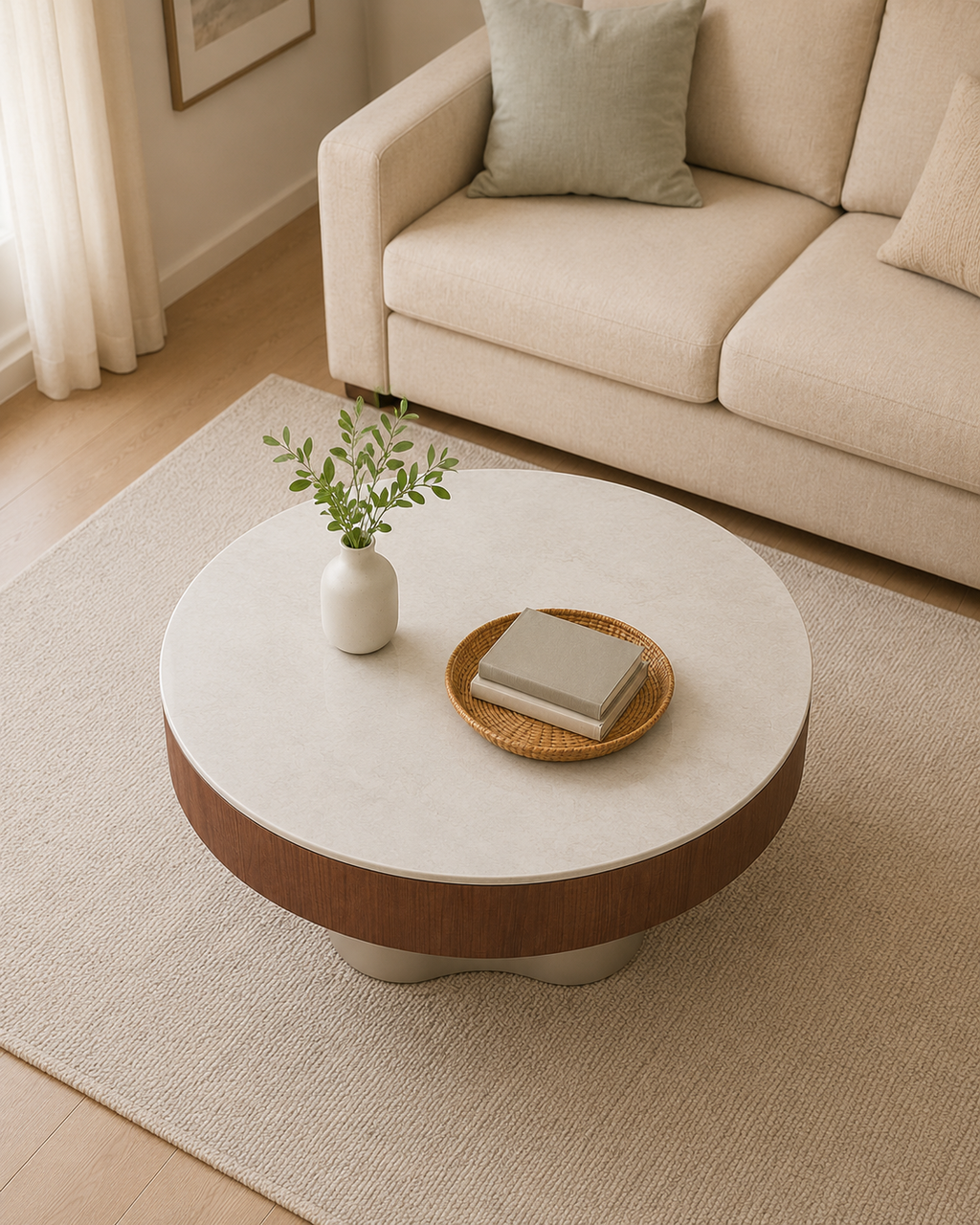 Relle Stone Coffee Table