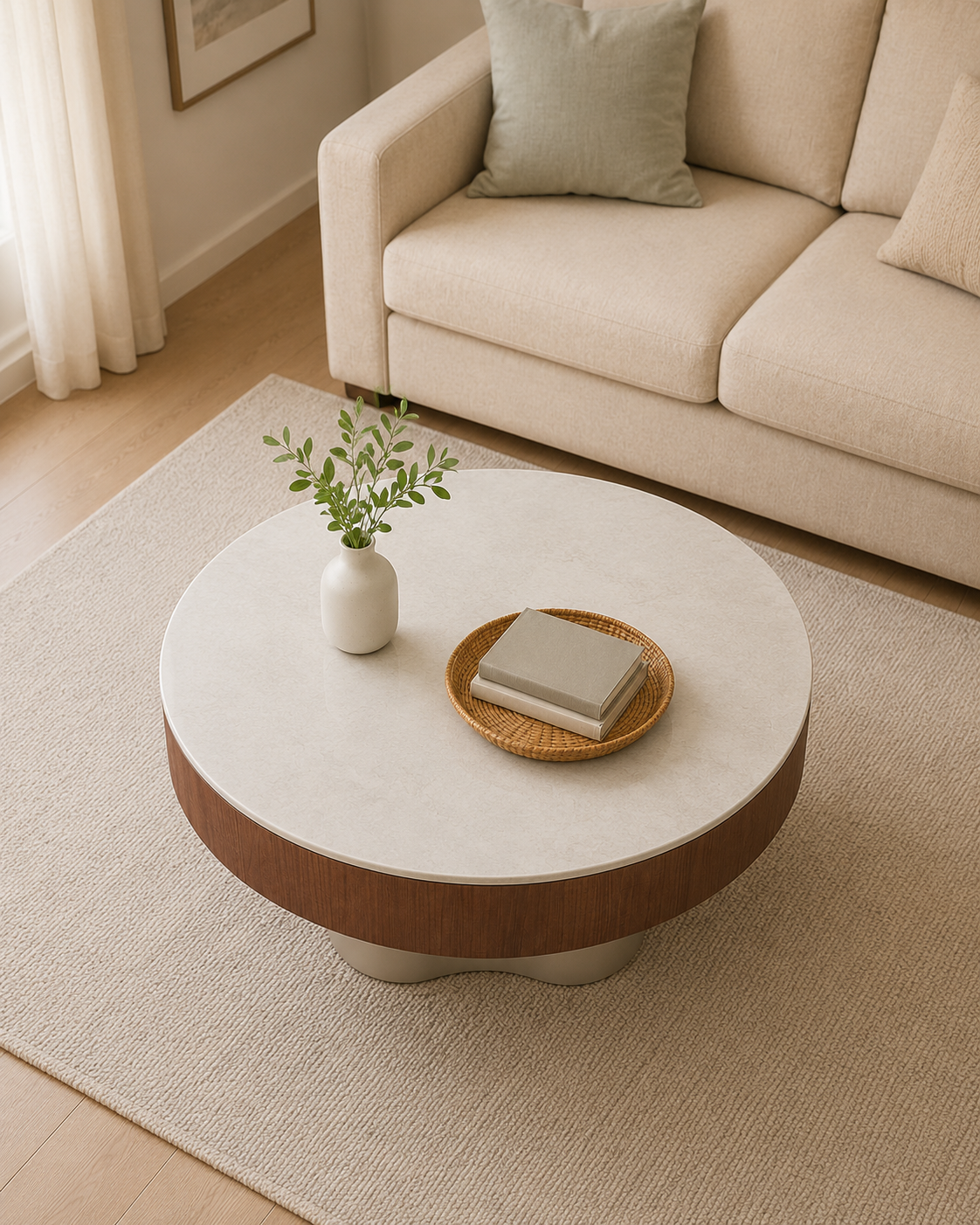 Relle Stone Coffee Table