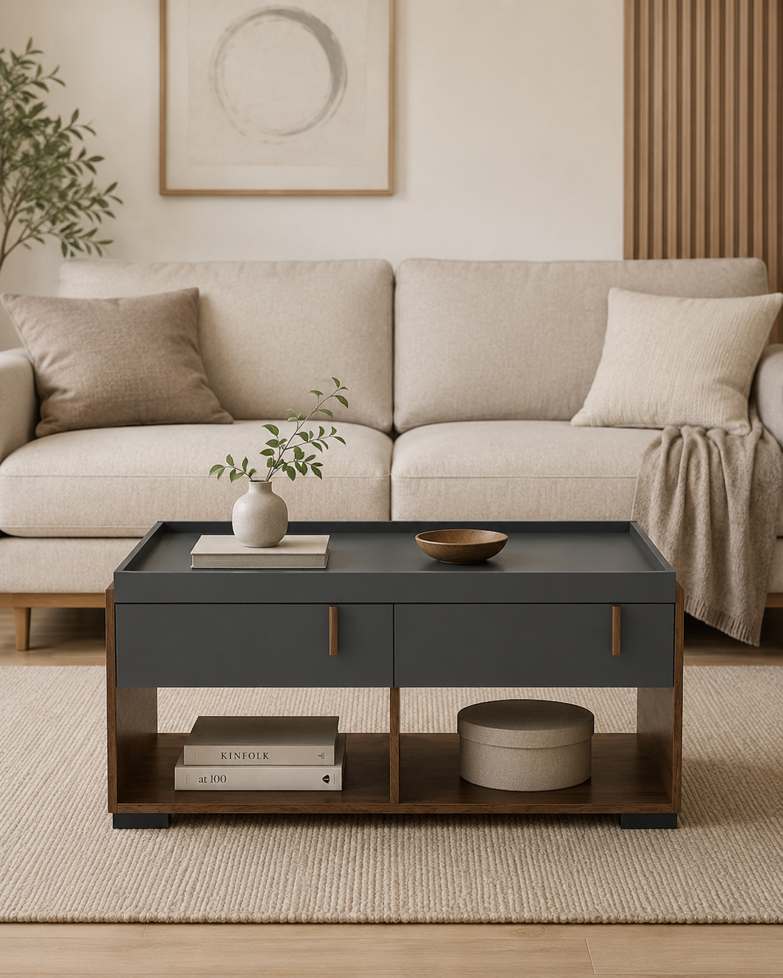 Bexley Wooden Storage Coffee Table