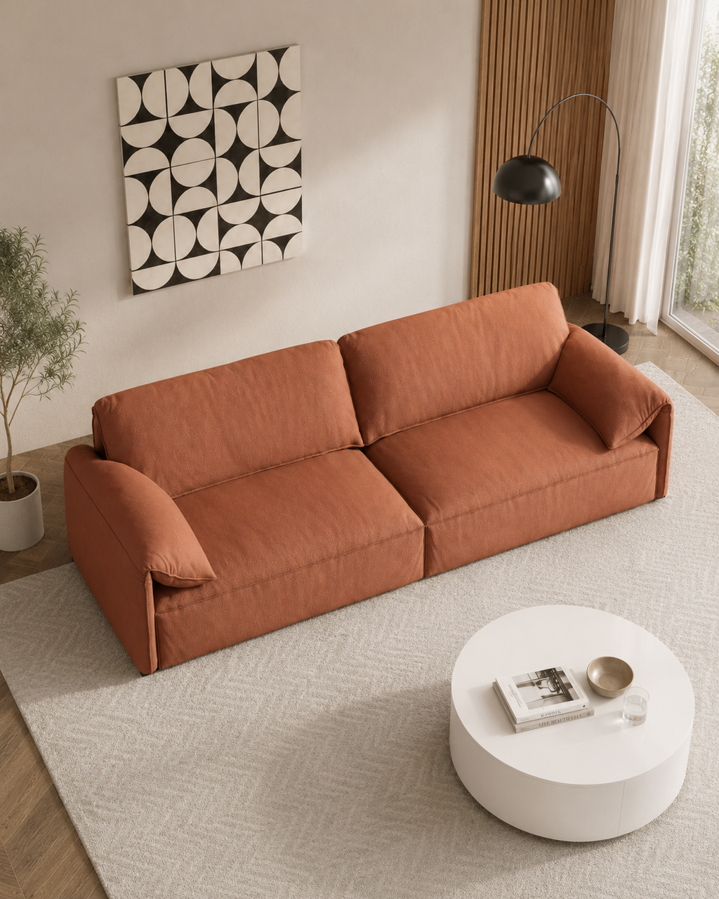 Sienna Fabric Sofa