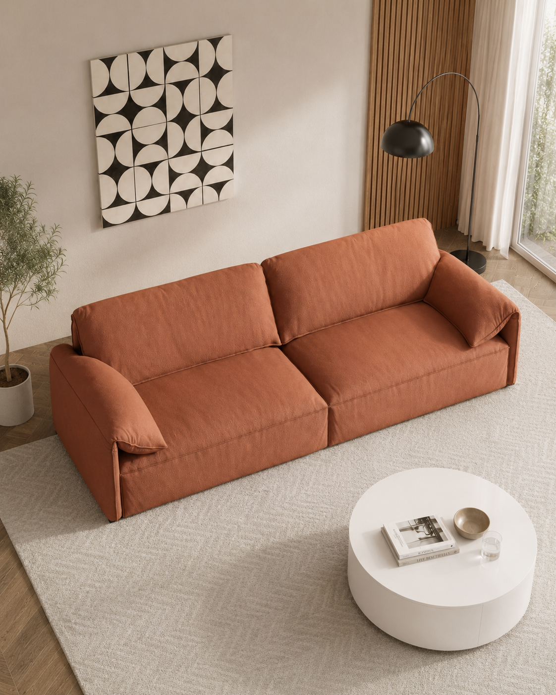 Sienna Fabric Sofa