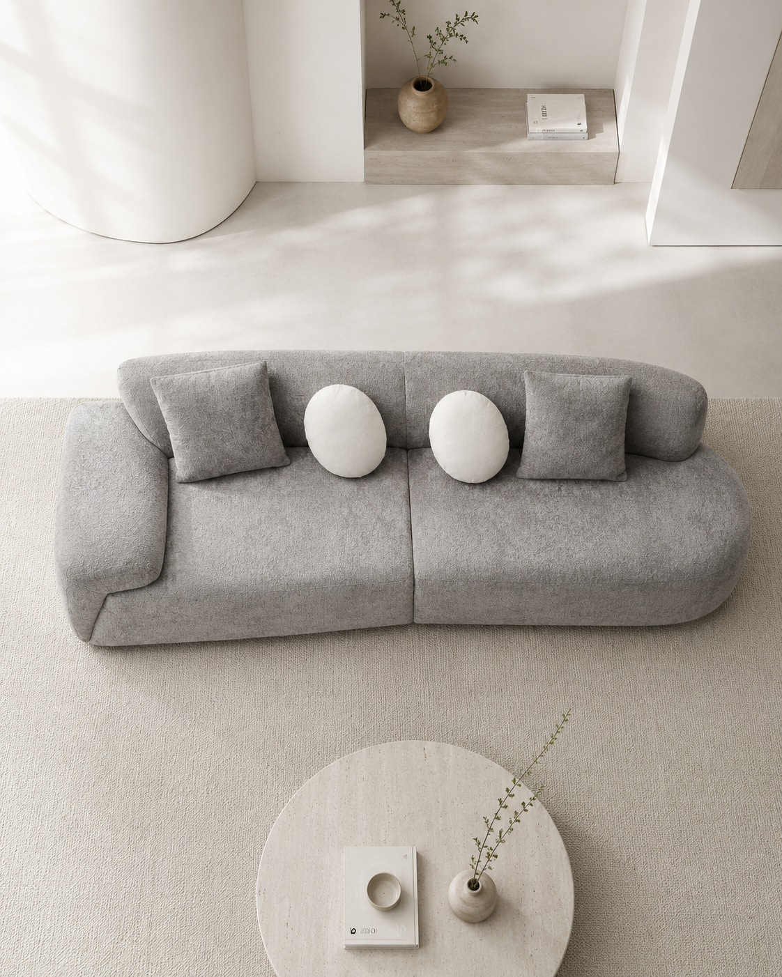 Asterin Fabric Sectional Sofa