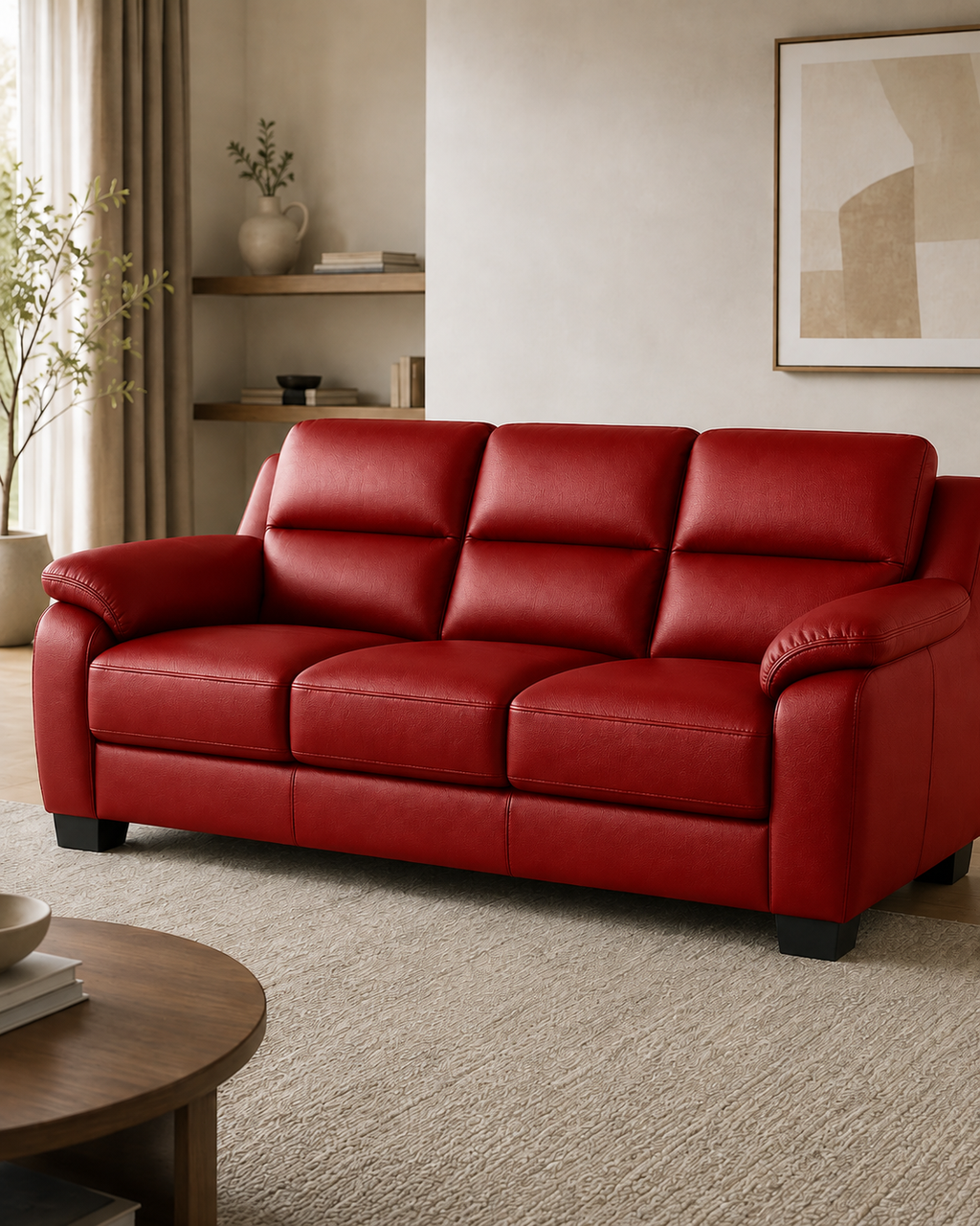 Dalton Genuine Leather Sofa