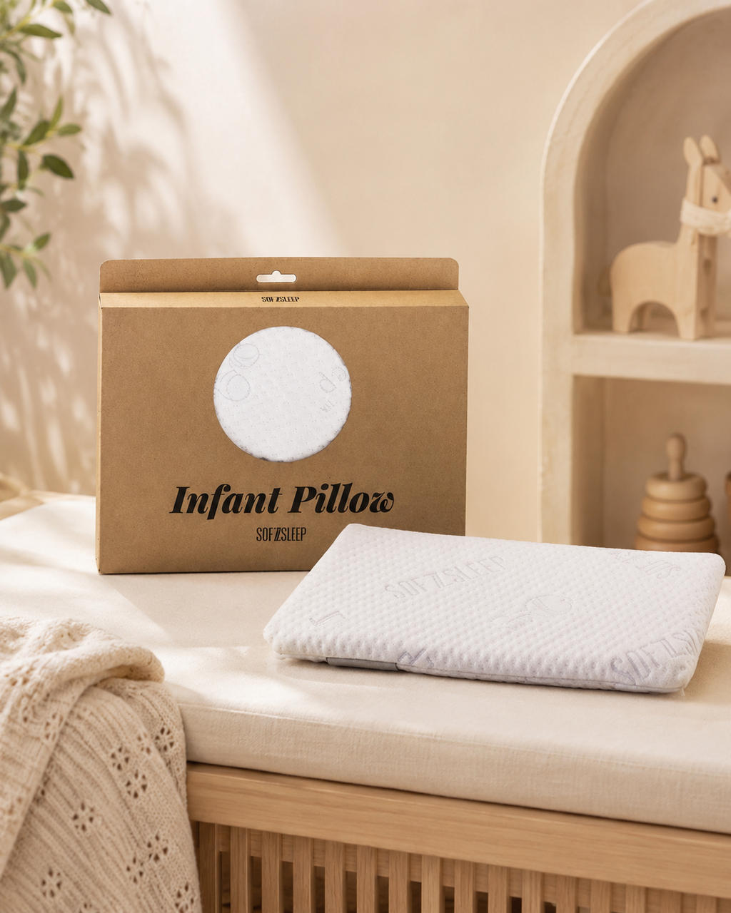 Sofzsleep Infant Latex Pillow