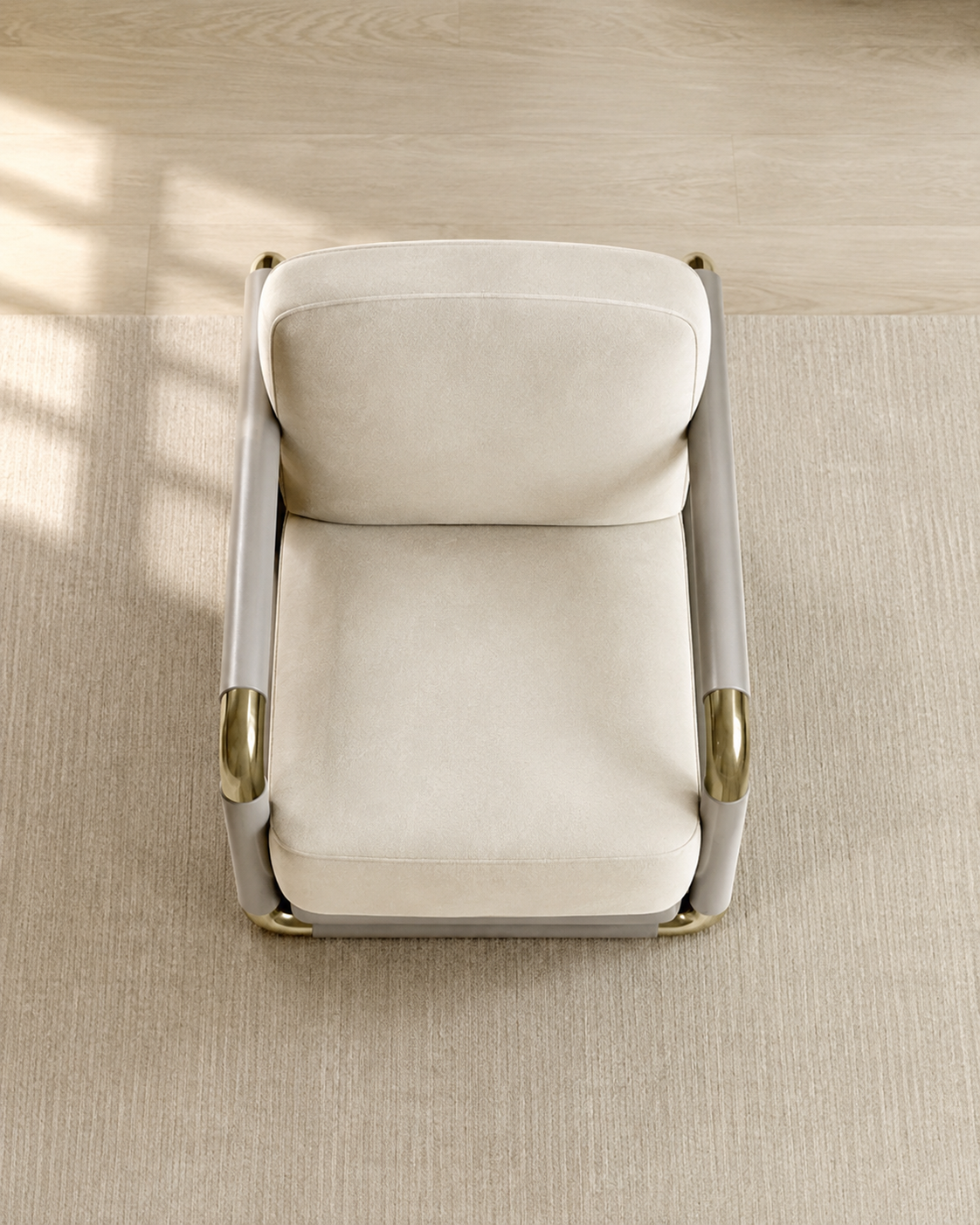 Lysander Fabric Lounge Chair