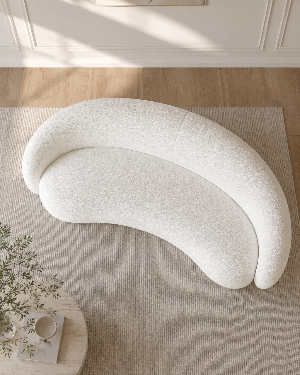 Winslow Bouclé Fabric Sofa