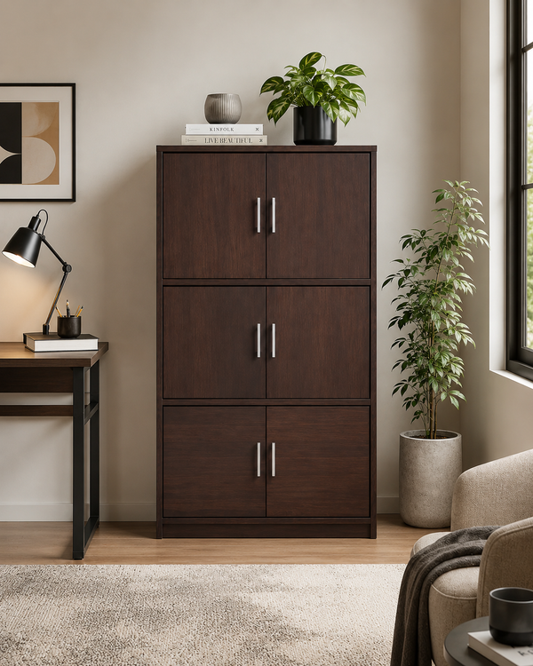 Ren Walnut Storage Cabinet