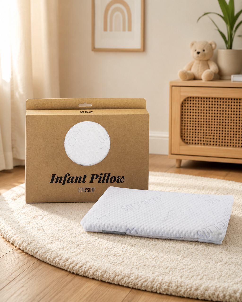 Sofzsleep Infant Latex Pillow