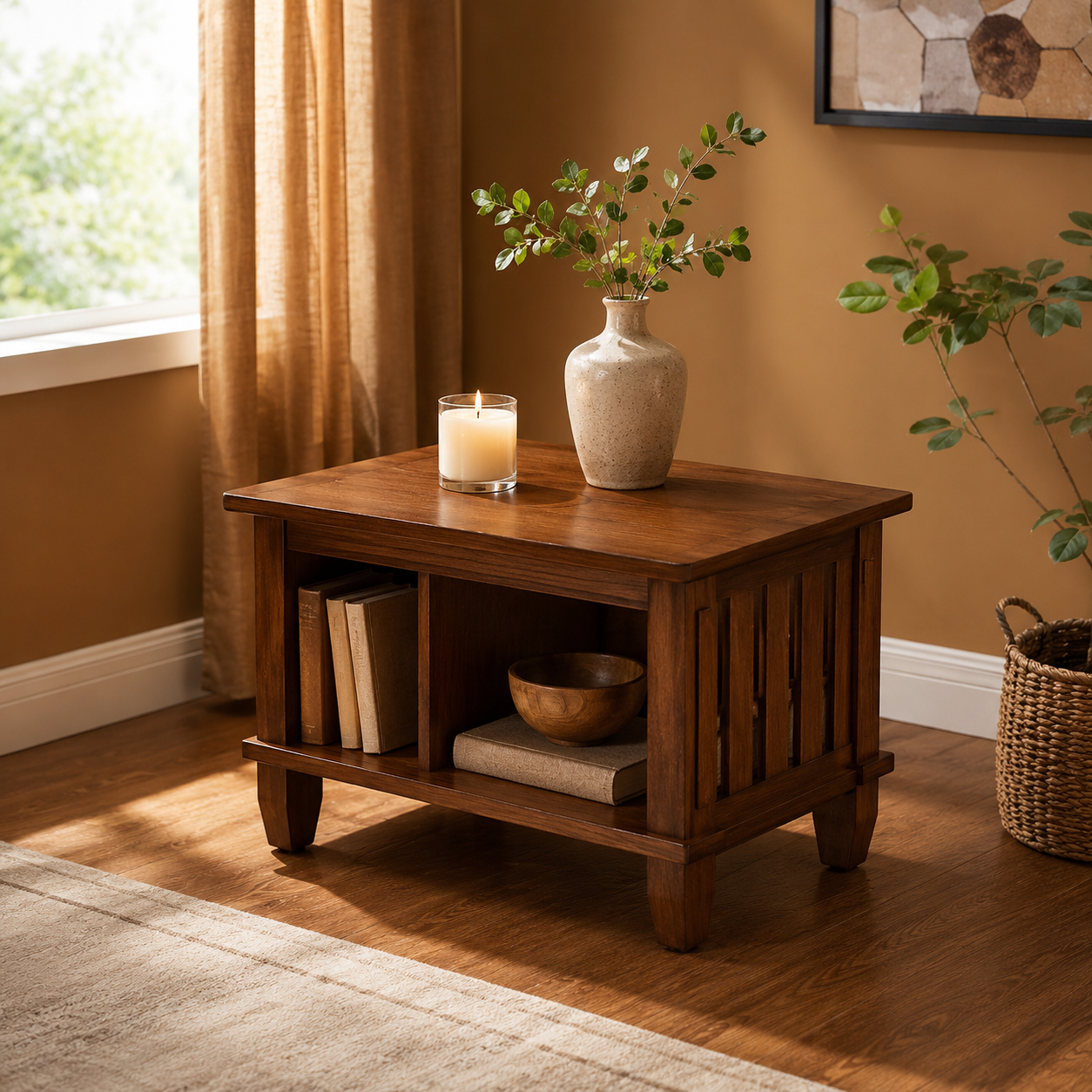 Briar Wooden Side Table