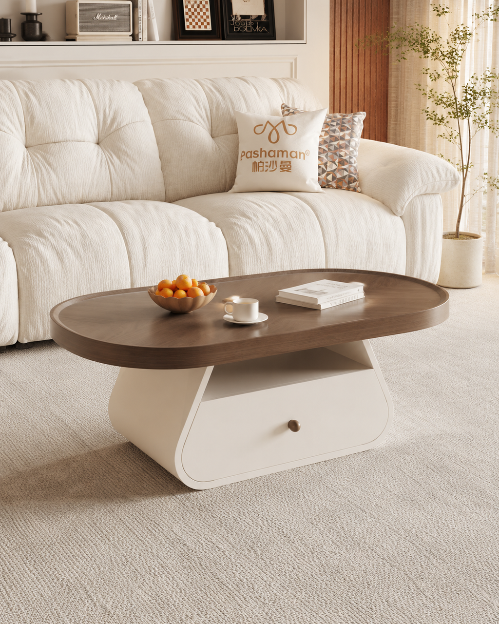 Oren Wooden Coffee Table