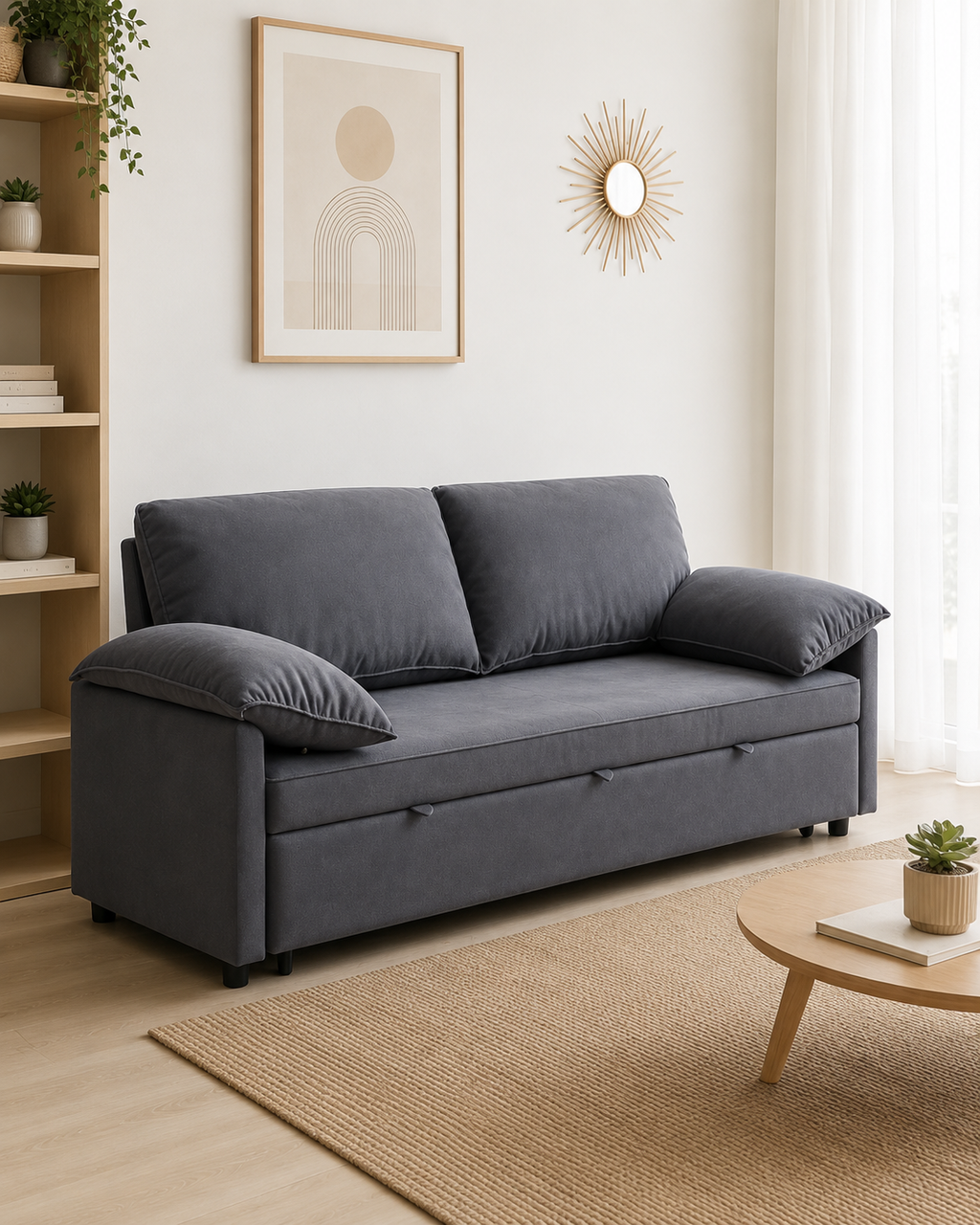 Bellamy Fabric Storage Sofa Bed