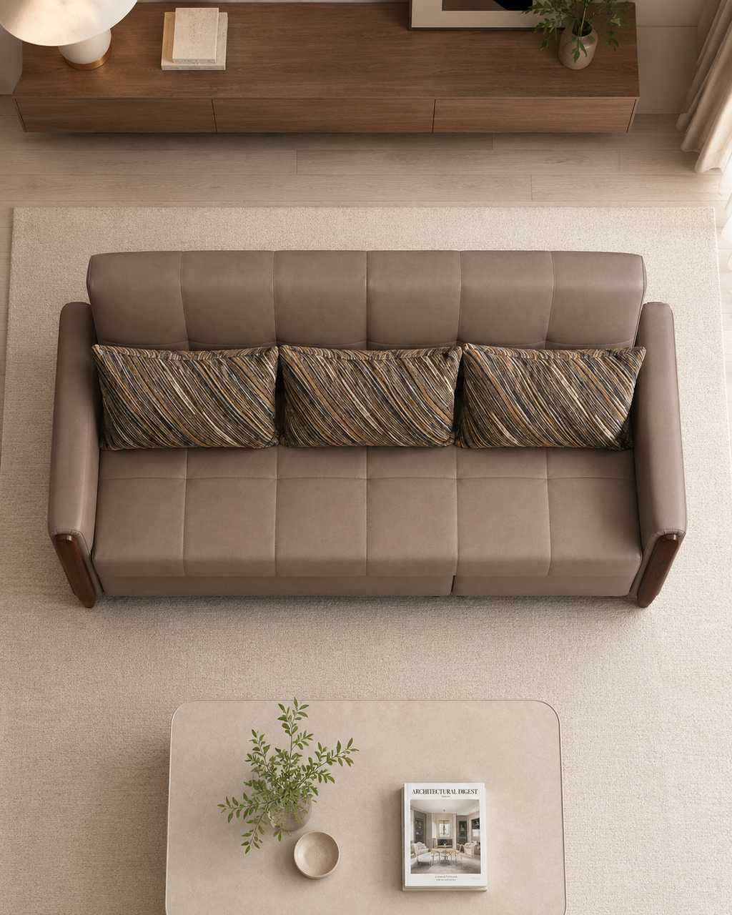 Arvello Fabric Sofa Bed