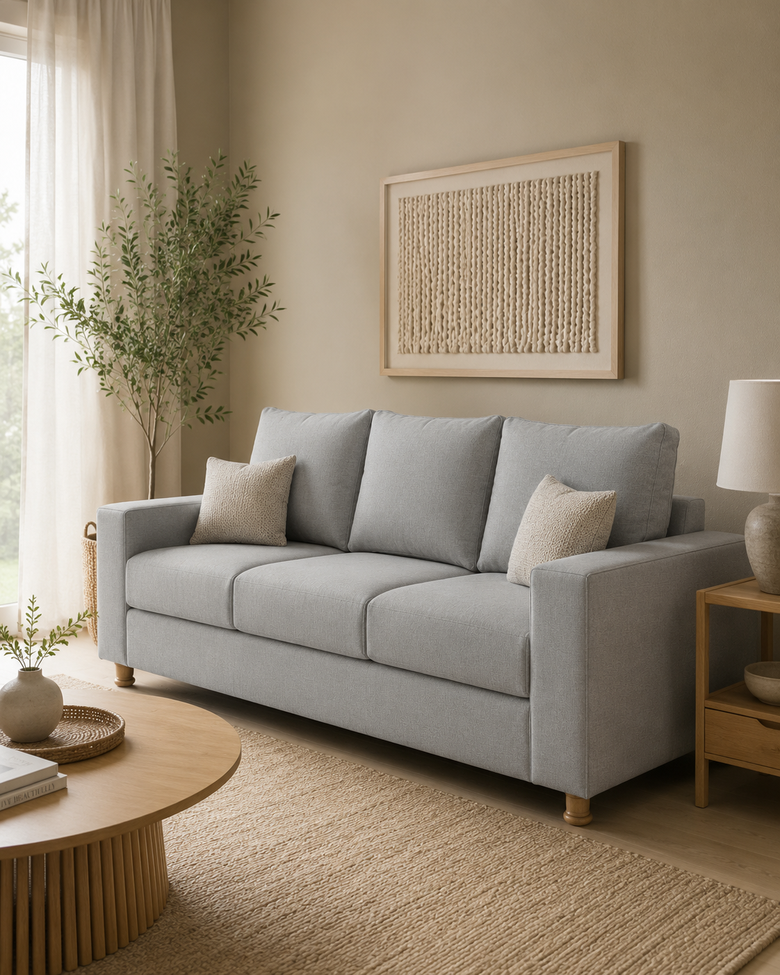 Aubren Fabric Sofa