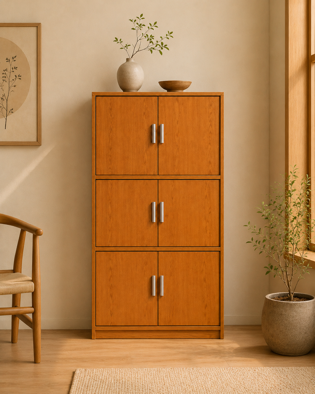 Sienna Cherry Storage Cabinet