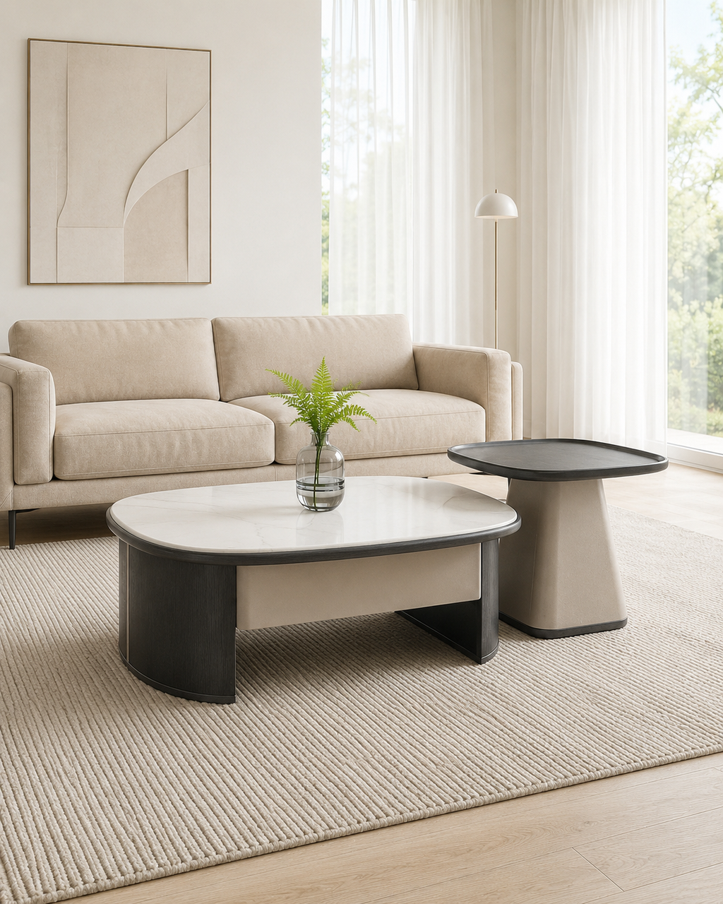 Aven Stone Coffee Table