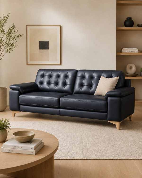 Claremont Genuine Leather Sofa