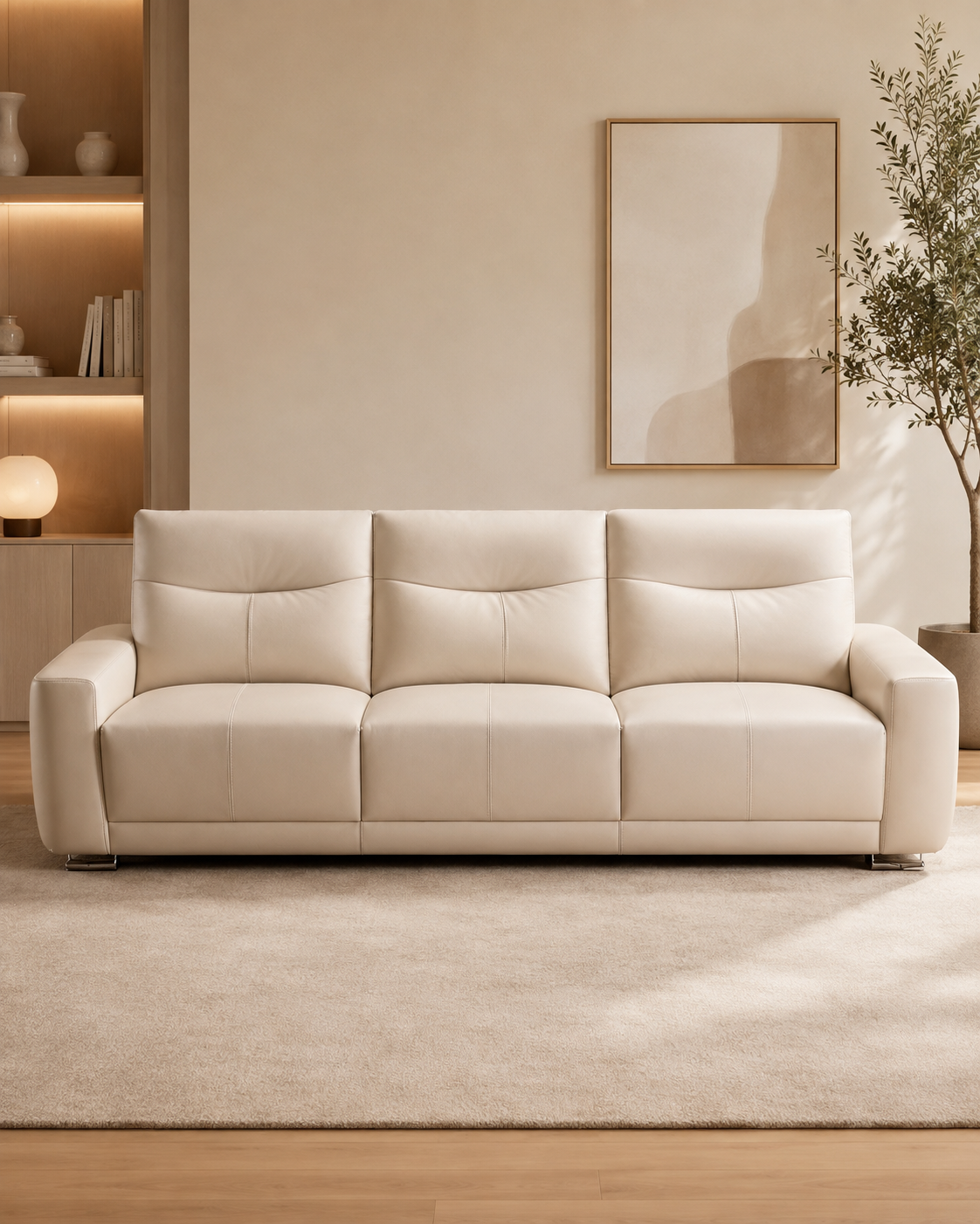 Marlow Leathaire Electric Recliner Sofa