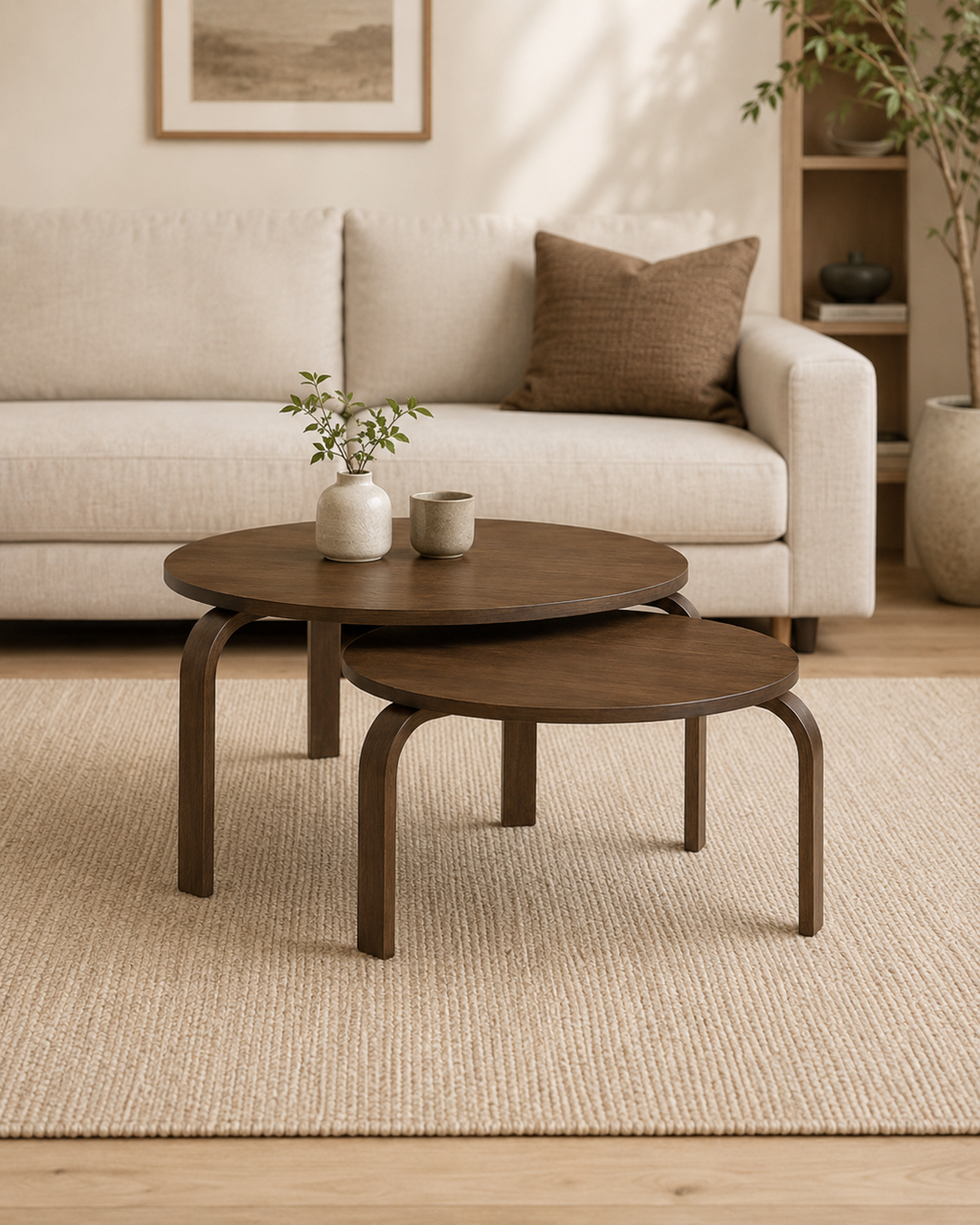 Orla Wooden Nesting Coffee Table